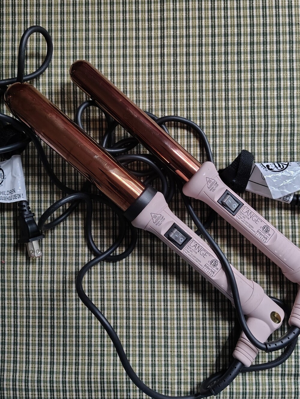 Set of 2 -L'ANGE Curling Wands